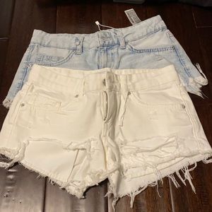 Denims short shorts
